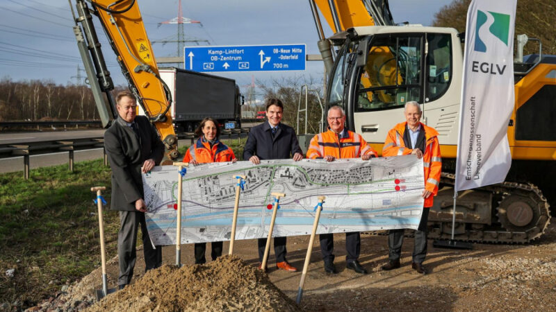 Regenwasserbehandlung Emscherschnellweg